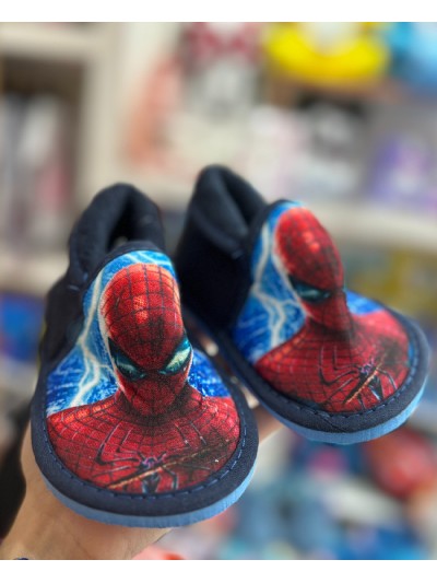 PANTUFLA STV SPIDERMAN C/SUELA