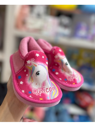 PANTUFLA STV UNICORNIO C/SUELA