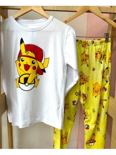 PIJAMA PIKACHU NIÑO INV