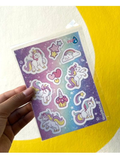 STICKERS UNICORNIO