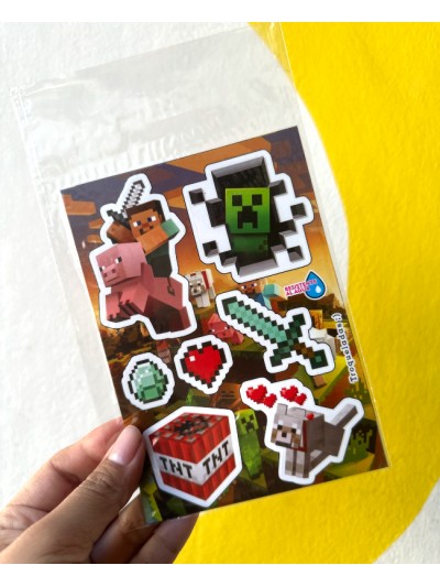 STICKERS MINECRAFT