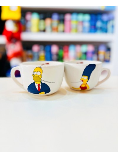 SET TAZONES DUO HOMERO MARGE