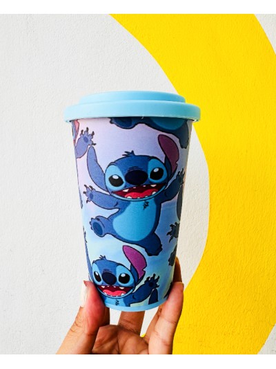 VASO TERMICO CAFE STICH CARAS