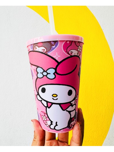 VASO C/ SORBETE MYMELODY CH