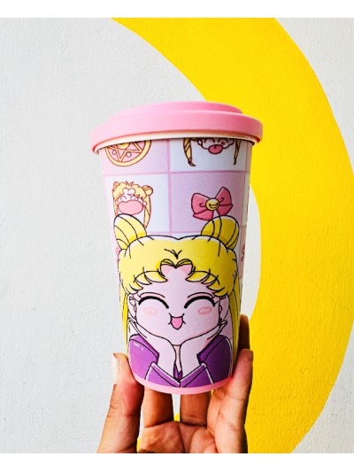 VASO TEMICO CAFE SAILOR MOON