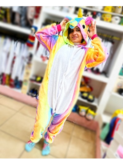 KIGURUMI UNICORNIO ARCOIRIS...