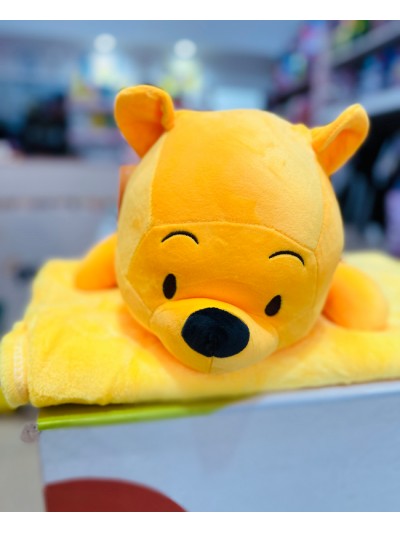 MANTA CON PELUCHE WINNIE POOH