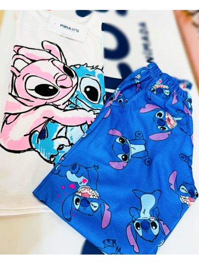 PIJAMA STICH/ANGEL NIÑ INV