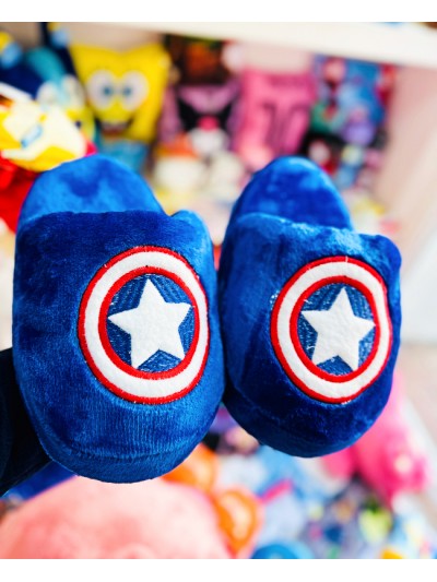 PANTUFLON CAPITAN AMERICA