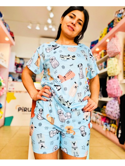 PIJAMA DOGS SUBLI ADULTO VER