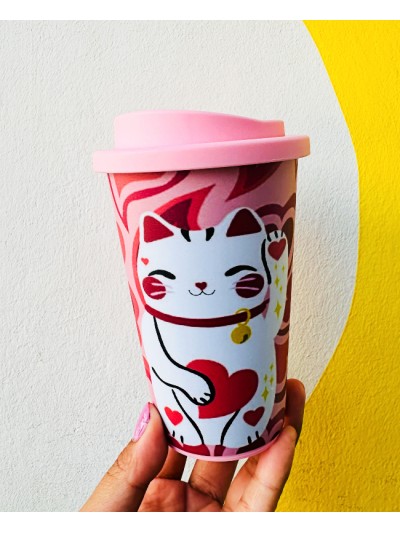 VASO TERMICO CAFE GATO DE...