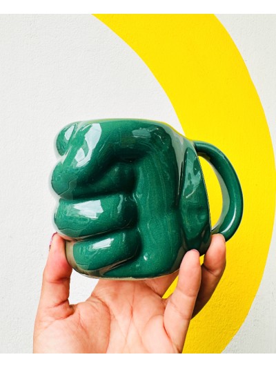 TAZA 3D PUÑO HULK