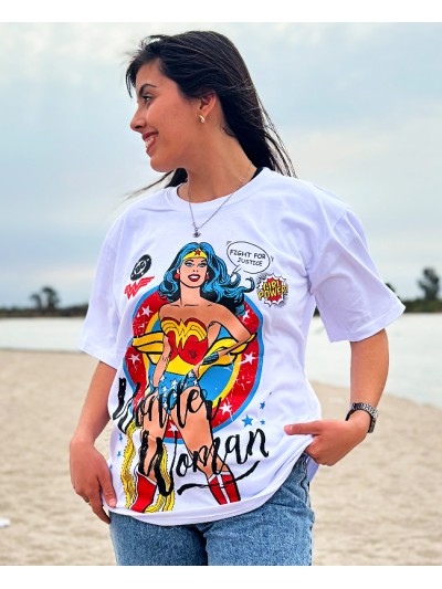 REMERA MUJER MARAVILLA