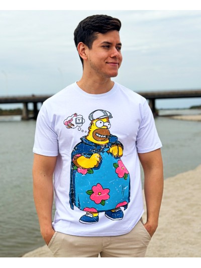 REMERA HOMERO OBESO