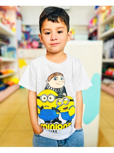 REMERA LU GRU Y MINIONS