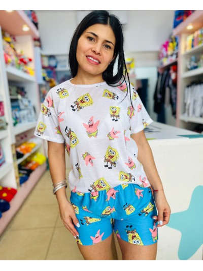 PIJAMA BOB SUBLI ADULTO VER