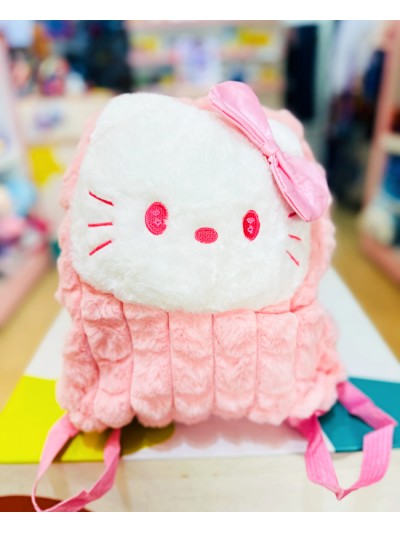 MOCHILA PELUCHE CABEZA KITTY