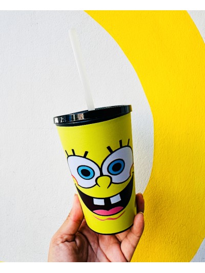 VASO C/ SORBETE BOB ESPONJA CH