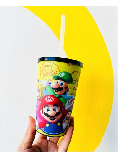 VASO C/ SORBETE SUPER MARIO CH