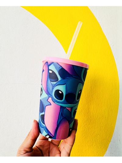 VASO C/ SORBETE STICH CARAS CH