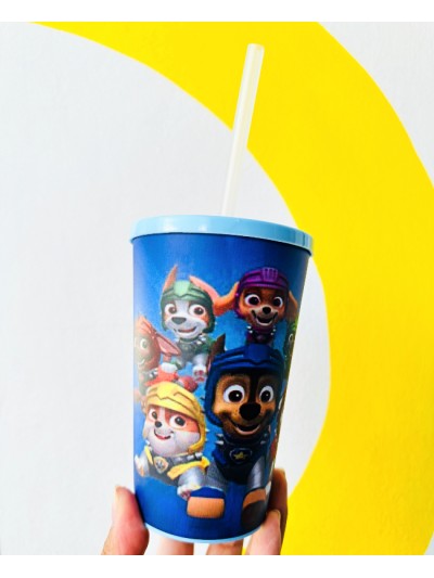 VASO C/ SORBETE PAW PATROL CH