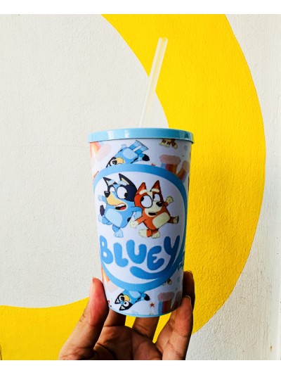 VASO C/ SORBETE BLUEY CH