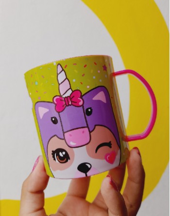 TAZA PLASTICA SIMONE LICENCIA