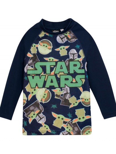 REMERA UV M/L BABY YODA NIÑ