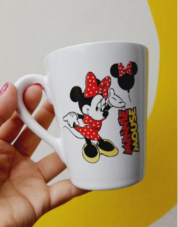 TAZA BLANCA MINNIE